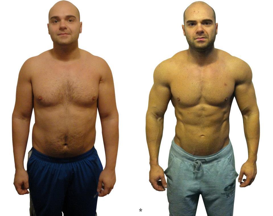 prima e dopo dei percorsi di rinascita fitness 40+
