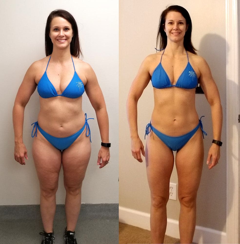 prima e dopo fitness 40+